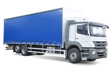 Car Hire Birtley - 26 Tonne Curtain Side Truck - Truck hire Birtley
